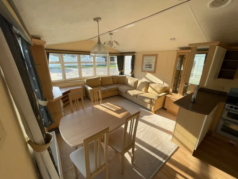 domek holenderski Willerby Granada salon